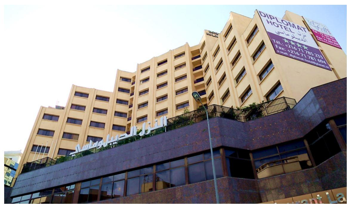 Diplomat Hotel Tunus Dış mekan fotoğraf